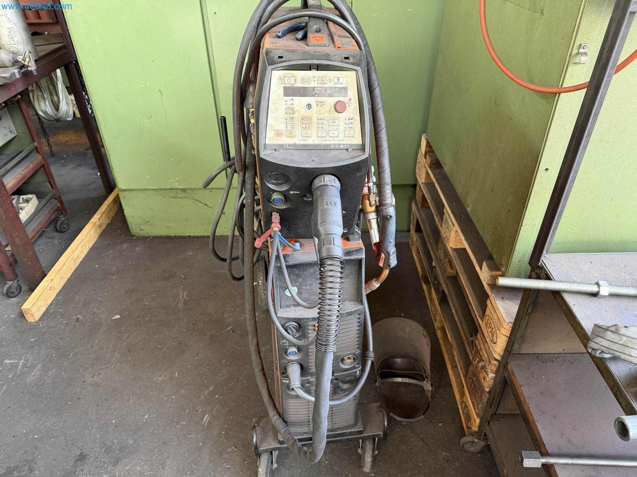 Schweissanlage Kempi Fastmig KMS 400/ MSF 55